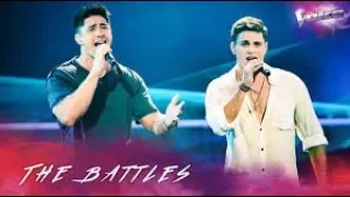 The Battles: Brock Ashby vs Jackson Parfitt - 'Waves' - The Voice Australia 2018