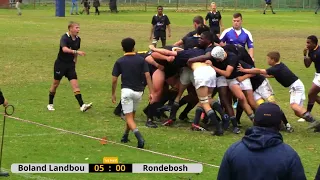 Boland Landbou vs Rondebosch High u15A - Full Game
