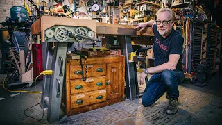 Adam Savage's New Custom Workbench!