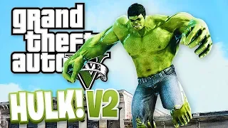 GTA 5 Mods - THE HULK MOD 2.0 w/ NEW ABILITIES! GTA 5 Hulk Mod 2.0 Gameplay! (GTA 5 Mods Gameplay)