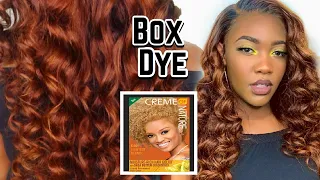 THE PERFECT FALL HAIR COLOR USING BOX DYE 🍂 | AFFORDABLE AMAZON PRIME WIGS | ALI PEARL HAIR