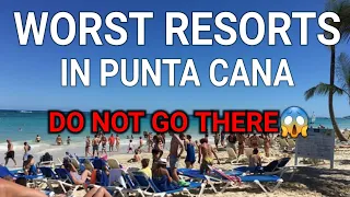 The WORST RESORTS IN PUNTA CANA. DO NOT GO THERE! Dominican Republic