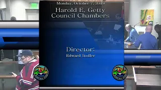 City of Waterloo City Council Meeting Regular Session - October 7, 2019