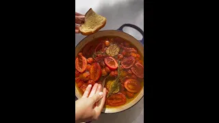 Roasted Tomatoes with Garlic and Herbs