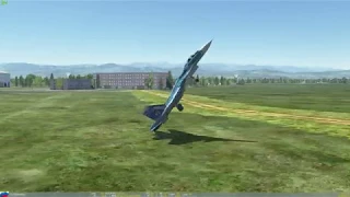Су-33 Две кобры + почти вертикальная посадка | DCS
