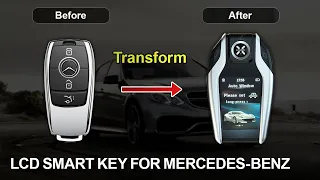 Fitcamx LCD Smart Car Key Installation For Mercedes-Benz