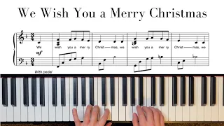 We Wish You a Merry Christmas- Piano Solo