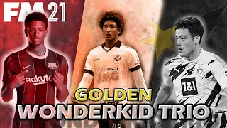 🔥 3 AMAZING WONDERKIDS 🔥 GOLDEN TRIO | FM21 WONDERKIDS | TOOKAJOBS | FOOTBALL MANAGER 21 | 21.4