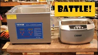 Ultrasonic Cleaner BATTLE! VEVOR VS. Harbor Freight! Unboxing, review, and carburetor cleaning!