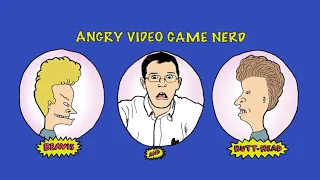 Beavis and Butthead - Angry Video Game Nerd (AVGN) But it's Shorted