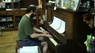 Super Mario Land 2 Ending Theme sight-read by Tom Brier