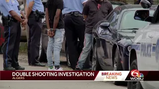 NOPD investigating double shooting in Algiers that injured 2