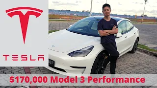 I bought the most Expensive Tesla Model 3 Performance! Tesla Review 2021 Singapore