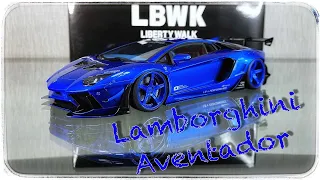 Lamborghini Aventador LB Works Limited Edition (Hyper Blue) AUTOart 1:18