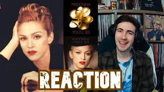 Madonna - You'll See (Official Video) | First Time Reaction! | Madonna Monday