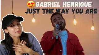 GABRIEL HENRIQUE - Just The Way You Are (Bruno Mars Cover) | REACTION!!