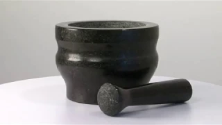 Cole & Mason Black Granite Pestle & Mortar