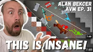 THIS IS INSANE! Alan Becker Ultimate Minecart Race - Animation vs. Minecraft Shorts Ep 31 (REACTION)