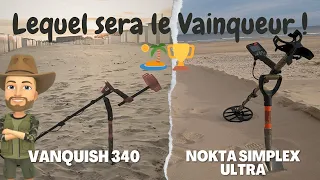 Ma première vidéo de détection de métaux sur plage ! Avec le Vanquish 340 et le Nokta Simplex ultra