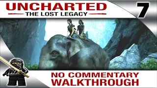 UNCHARTED THE LOST LEGACY Walkthrough No Commentary - Part 7 - The Gatekeeper