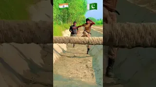 India Army🇮🇳 vs Pakistan Army🇵🇰 Challenge #short #youtube #indianarmy #pakistanarmy #shahzad786