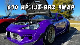 1JZ Engine Swapped BRZ!