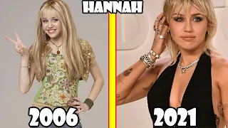 Hannah Montana Before and After 2021 (The Television Series Hannah Montana Then and Now)