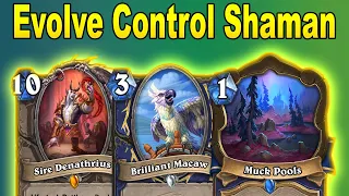 My Evolve Control Shaman Is Much Stronger Than You Think! Castle Nathria | Hearthstone