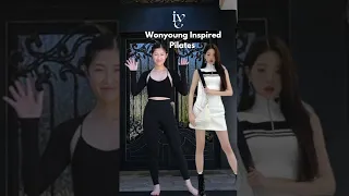 IVE Wonyoung Slim Legs Pilates 💕