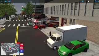 Ladder 176 And Engine 222 responding to a working dryer fire  |Emergenyc gameplay