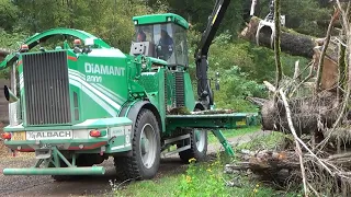 Albach 850 HP Wood Chipper/Hackschnitzel XXL Villa Vontenie - Director's cut 2