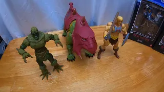 Masters Of The Universe Masterverse Wave 1 He-Man Moss Man Battlecat Review! MOTU Revelation!