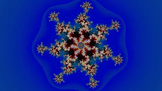 Seventh power Mandelbrot set, complex exponent morph, complex power, Julia Set zoom, Z^E + C