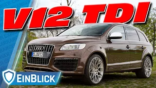 Audi Q7 V12 TDI (2011) - WAHNSINN mit 1000 Nm! ALLES, was Audi 2011 konnte, in einem Auto