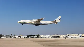 Antonov an225 Mriya - Landing in Tel Aviv LLBG