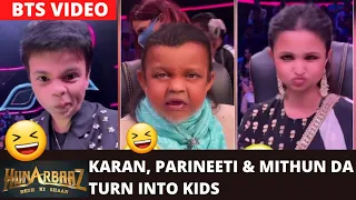 Hunarbaaz BTS: Bharti Singh makes FUNNY videos of Karan Johar, Parineeti Chopra & Mithun Chakraborty