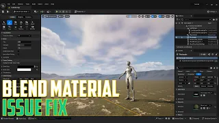 Unreal Engine Blend Material FIX - Unreal Engine 5.3 Tutorial for Beginners