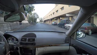 Mercedes-Benz E320 W211 Early Morning Driving