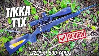 Tikka T1X .22LR Review: a serious contender for NRL22