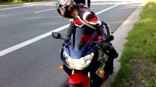 HONDA CBR 929 FIREBLADE without exhaust