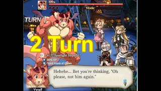 Granblue Fantasy - April Fools Event Macho Vyrn Toughest Fight - 2 Turn