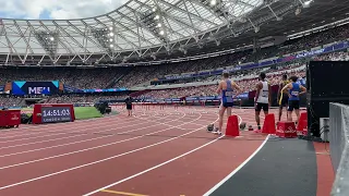 Mens 110m Hurdles London Stadium Track Meet 2023