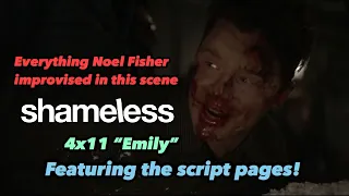 Everything Noel Fisher improvised during Mickey & Terry’s fight in 4x11 “Emily” (ft. SCRIPT PAGES)