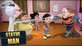 Game से बाहर Aagaya Statue Man | 56 | Hindi Kahani | Wow Kidz Action | Statue Man | #spot