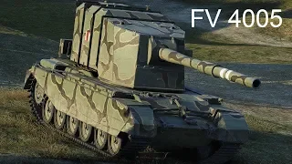 FV 4005 сочный мир ваншотов. 14к урона