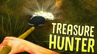 Treasure Hunter - Finding Buried Treasure! - Metal Detecting Simulator - Treasure Hunter Gameplay