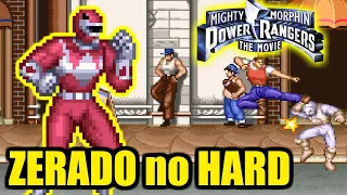 Power Rangers O Filme (SNES) - ZERADO - Mighty Morphin Power Rangers The Movie no HARD