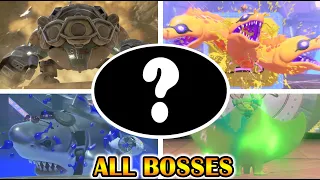 Splatoon 3 - All Bosses + Cutscenes