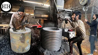 Machining process 1500KG Pulley with Vertical Webster & Bennett