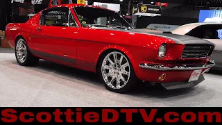 1965 Ford Mustang "T.A. 600" Alloway's Hot Rod Shop Pro Auto Custom Interiors The SEMA Show 2017